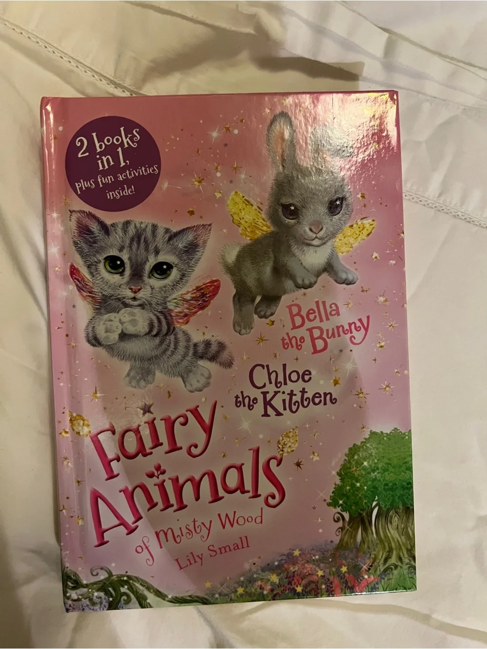 Fairy Animals: Chloe the Kitten & Bella the Bunny - Pink Children's Book